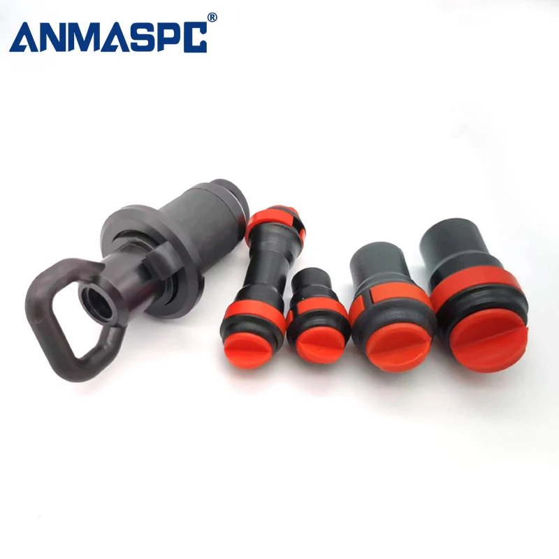 Cover for Direct Bury Microduct Connectors Hdpe Micro Duct Coupler Plastic Pipe End Plug Direct install coupler