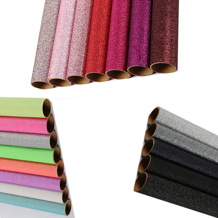 DETU Wholesale Rolls Custom Pearl Vinilo Textil Glitter Heat Transfer Vinyl Rolls For Clothing T-shirt