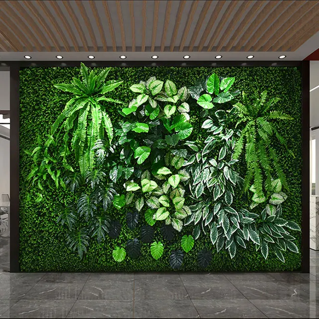Artificial plants for wall floor and ceiling decoration