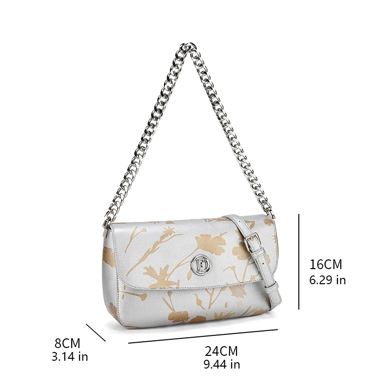 Factory Direct Sale Premium Customizable Personalized Charm Stylish Printed Shoulder Bag For Women