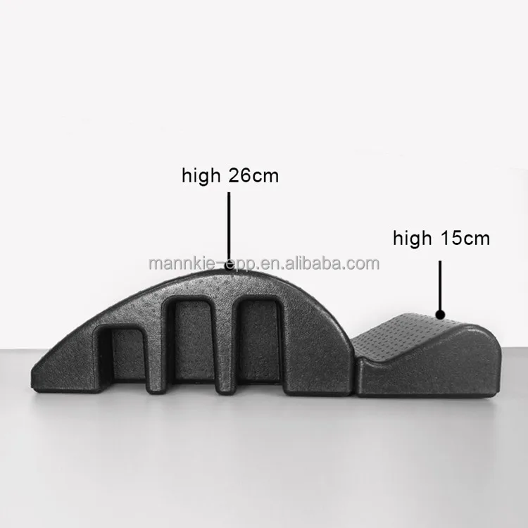 Eco-friendly Black EPP Foam Arc Pilates Yoga Spine Corrector