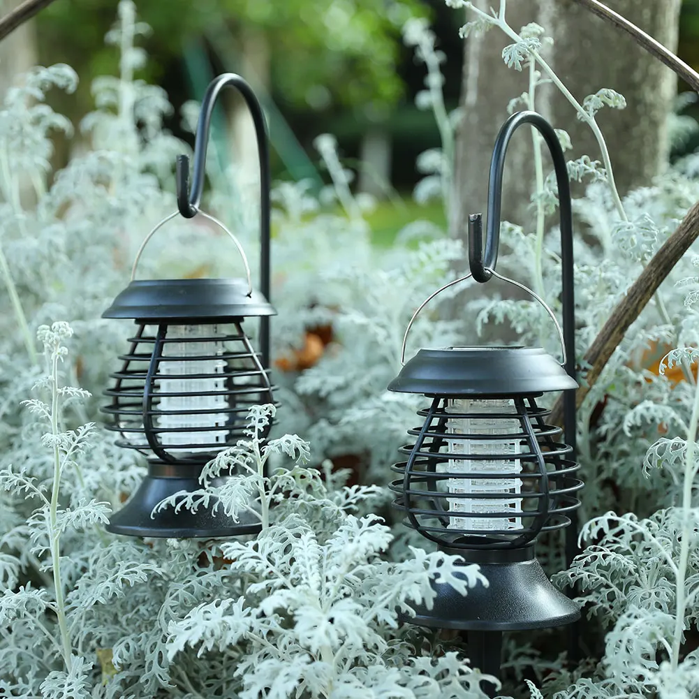  2021 Best Pest Control Lamp Portable Bug Zapper Waterproof solar power UV mosquito killer