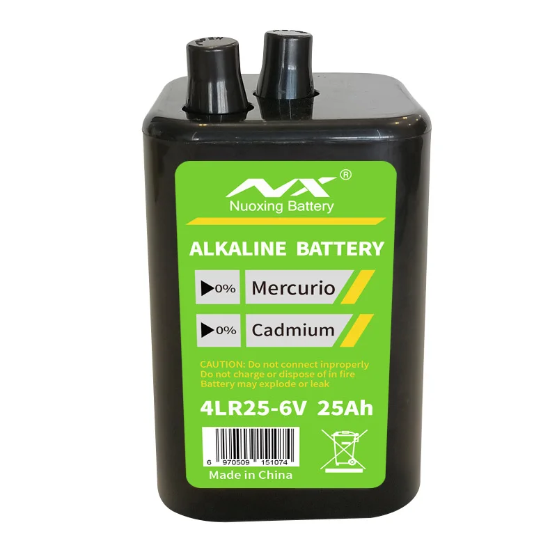 6V 4LR25 Heavy Duty Battery signal lantern battery primary battery for lantern flashlight signal light