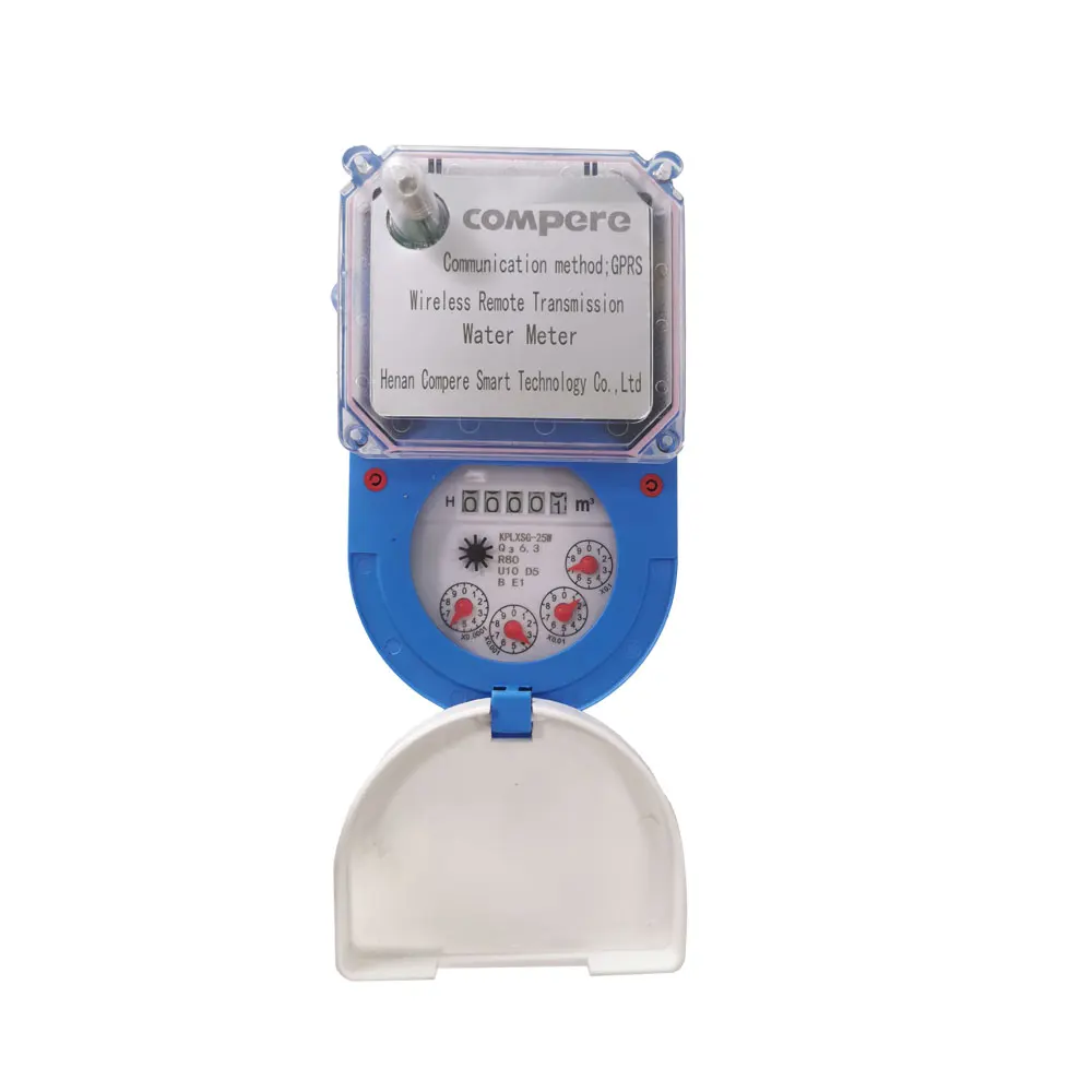 AMR Remote Reading Valve Control Wireless 4g Gprs Inline Digital Water Flow Meter