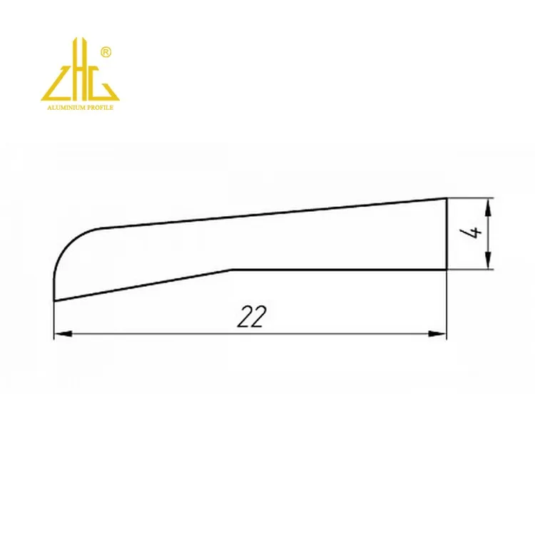 Zhonglian Supply customized different surface finishing aluminum profile boat masts