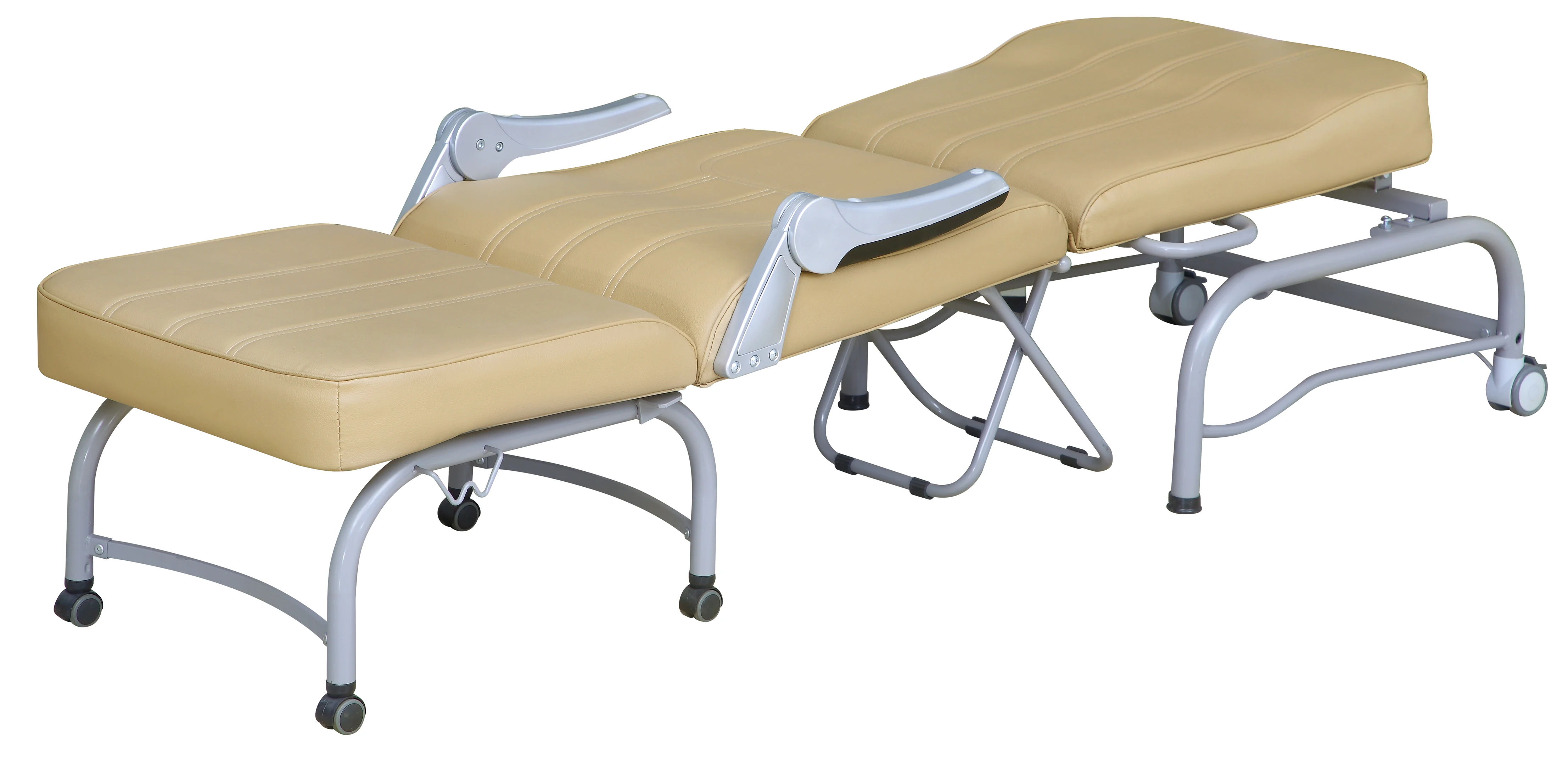 EU-035 Luxurious Hospital Reclining Attendant Sleeping Bed Patient Accompany Chair For Patient Room