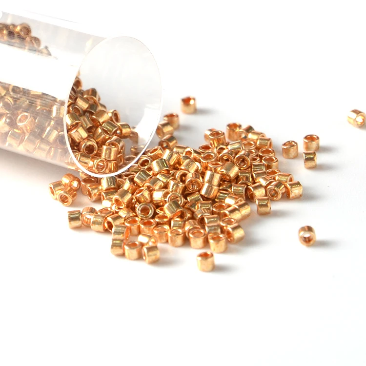 Wholesale Top Quality  Colorful 10/0 Japanese Miyuki Glass Delica Seed Beads