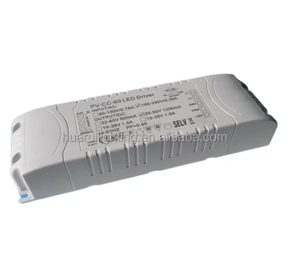 40w 1500ma 110&230V Single output type triac dimmable led driver for mr16 light. led power supply manufacturer