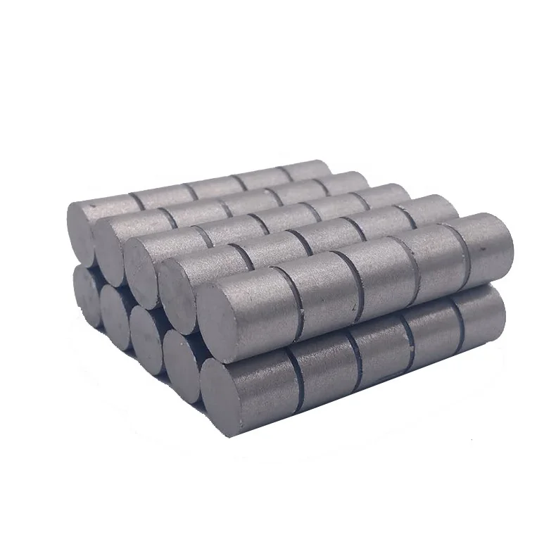 Industrial Permanent Sintered Sm2co17 Round Samarium Cobalt Magnets high temperature Smco Magnet Disc with Good Quality