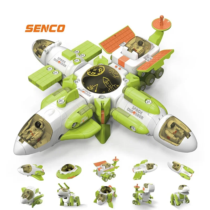 educational space exploration rocket scientific assembly toys set interstellar space built up toy space building block toy