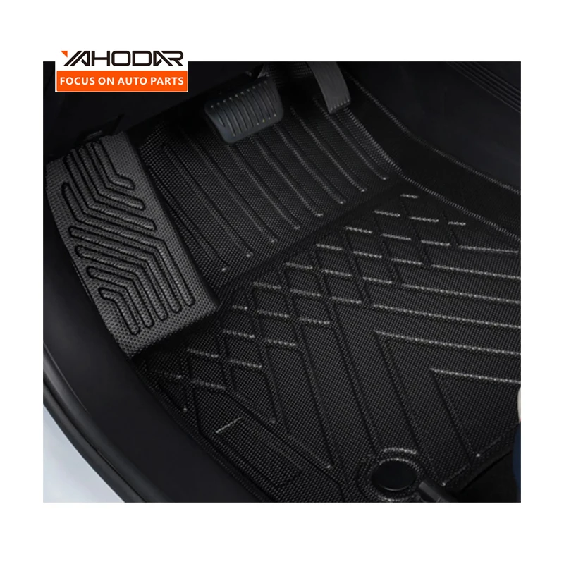 Car Floor Liner All Weather Floor Mat For BYD Yuan Plus Atto 3 Floor Mats Car Waterproof Mat
