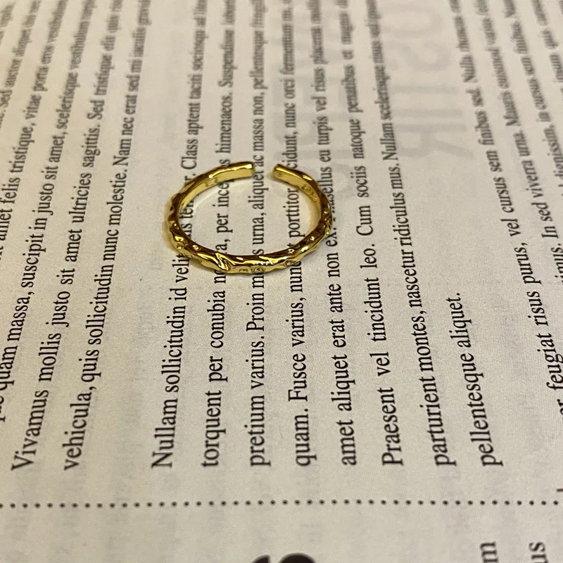 
High quality crystal gold-plated heart shape adjustable opening temperament of restoring ancient ways ring fashion rings 