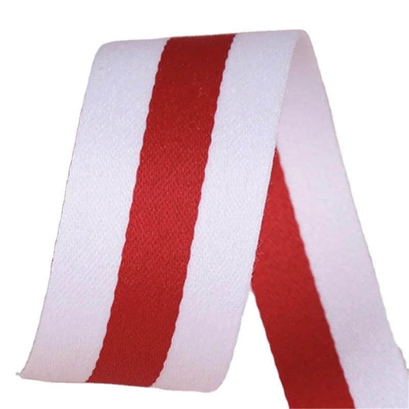 
Striped Ribbon for Clothing Accessories 2020 Hot Sale Factory Custom Printed Three Color Double Face RIBBONS Grosgrain Dots 3/4