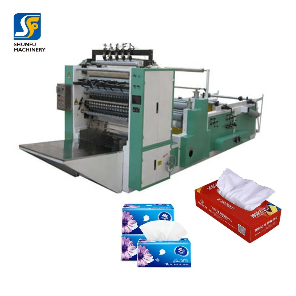 The Newest Printing Handkerchief Paper facial tissue paper machine