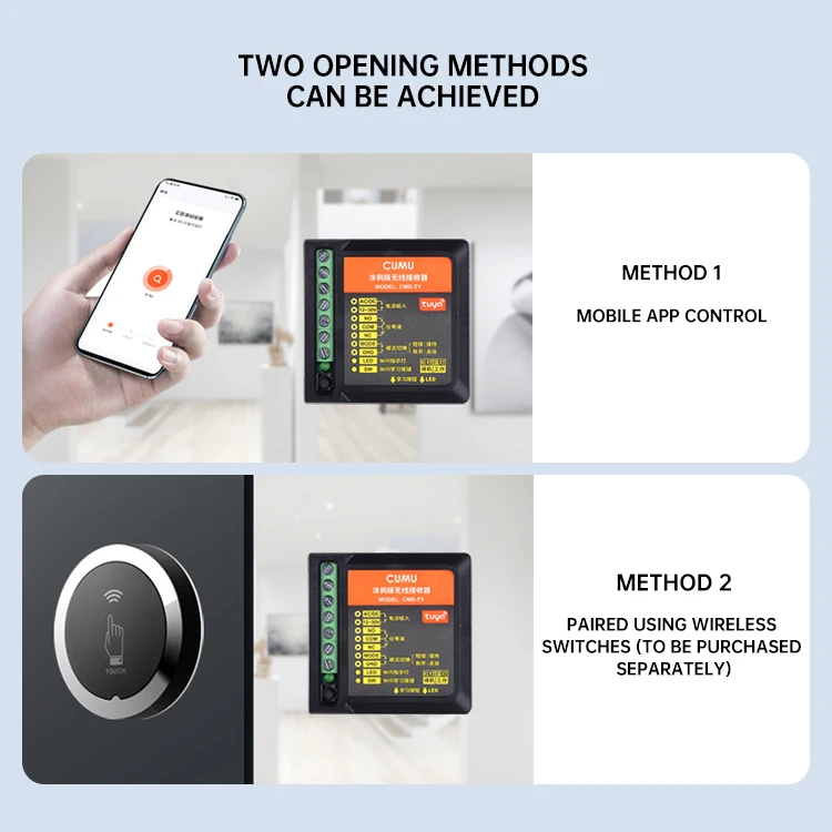 Chuanmu Automatic Door Wifi Intelligent Control Switch Tuya Intelligent Control