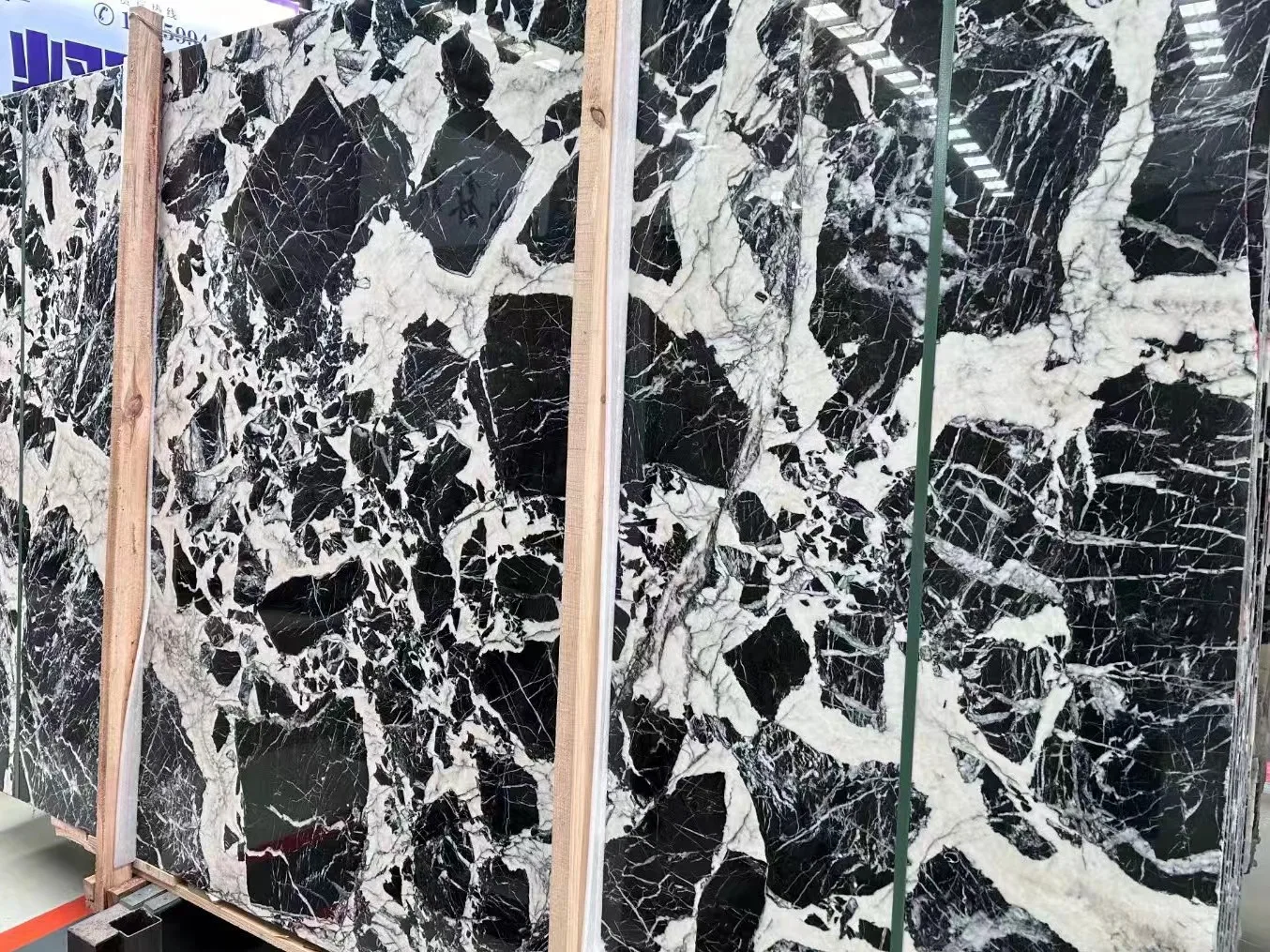 Natural Italy Black Marble Slab