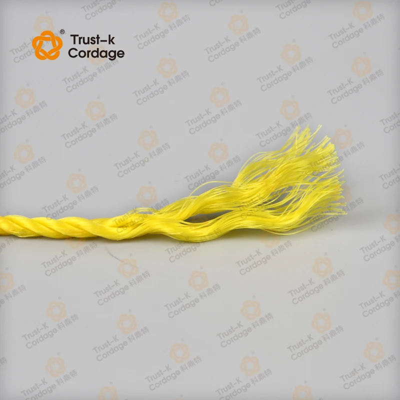 High Quality household agricultural 6mm 8mm PP PE 3 Strand Twisted Rope Poly Rope