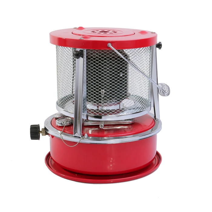 Kerosene Stove Heater Lightweight Portable Stainless Steel Oil Heater Glass Burner Kerosene Heater