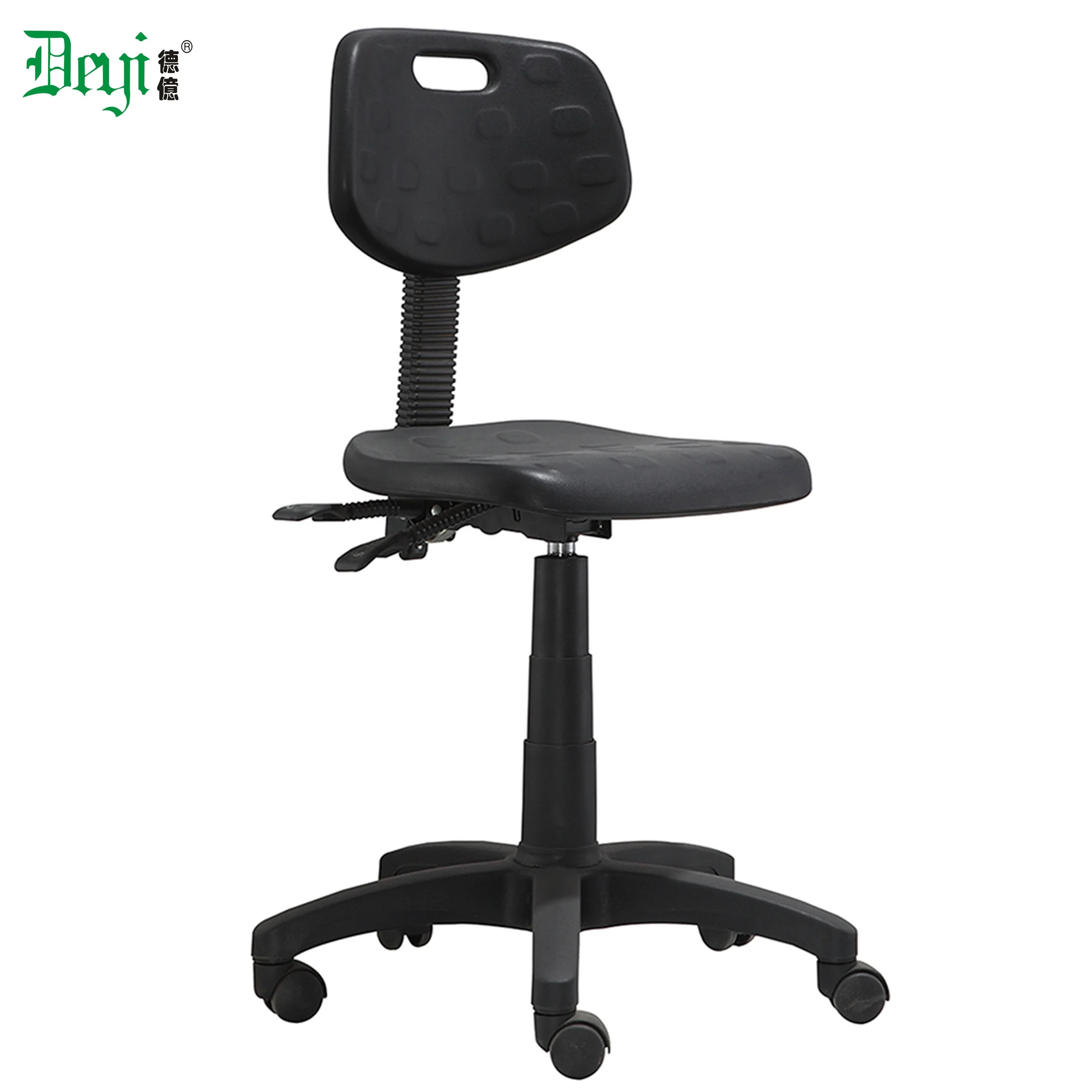 tilting function two lever up and down back PU material  back and seat chair dental laboratory lab chair