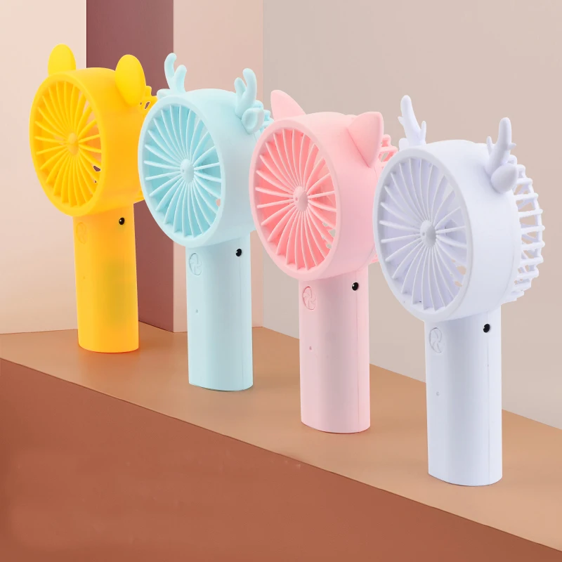 2022 new desktop USB Charging fan portable summer outdoor small handheld electric fan