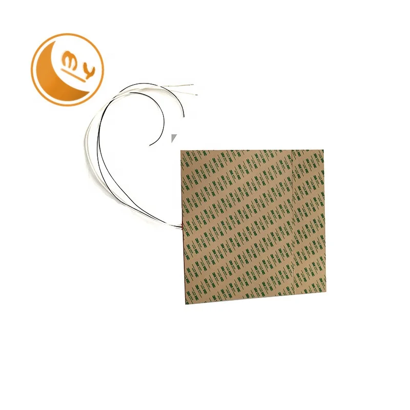 Flexible Heating Pad 110V Silicone Rubber Heater Electric Heating Silicone Pad Silicone Rubber Heater With Glue