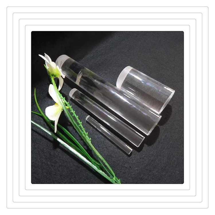 99.99%high density fused quartz rod