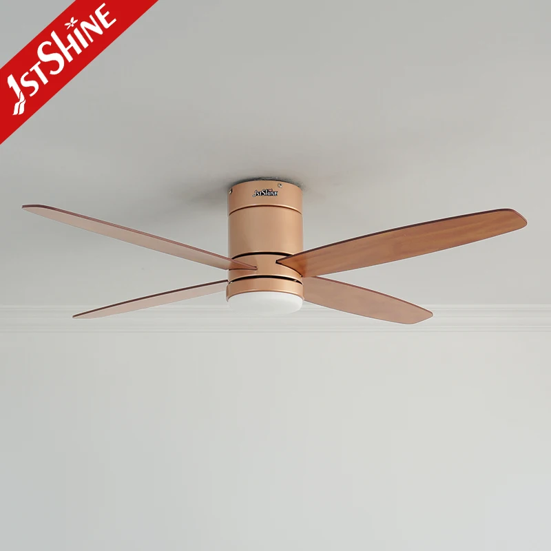 1stshine ceiling fan light bedroom mdf blade smart modern dc led 52 ceiling fan with lamp