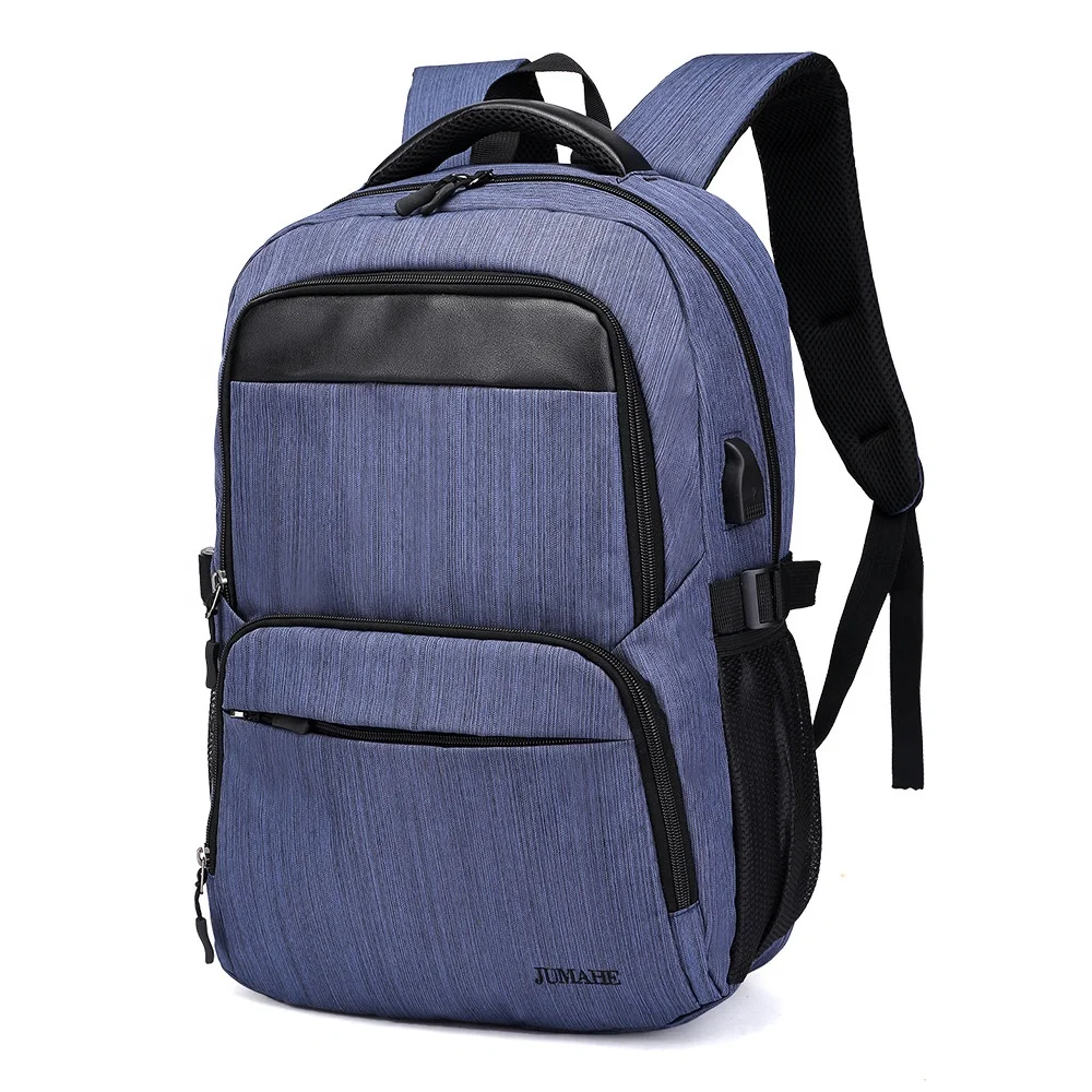 Durable Waterproof Best Men School Bags Hiking Travelling Business Backpack with USB Charging Port Backpack BAG PACK