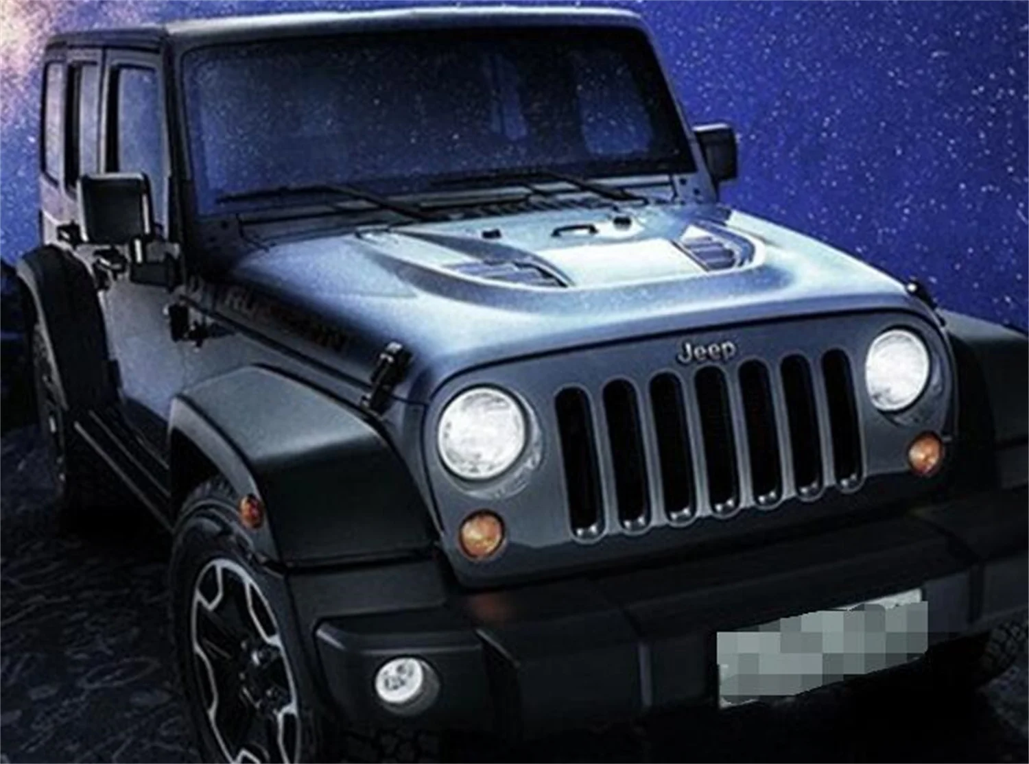 Шанхай Sanfu J346 капот в стиле Hellcat 4x4 автомобильные аксессуары для внедорожника Je ep W rangler JK