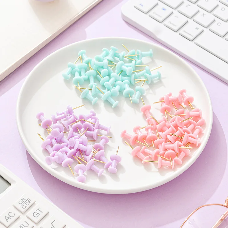 BEYOND Cute Gift Unicorn Metal Mini Rubber Band Binder Clip Paper Clip and Notepad Set for School Kids Stationery