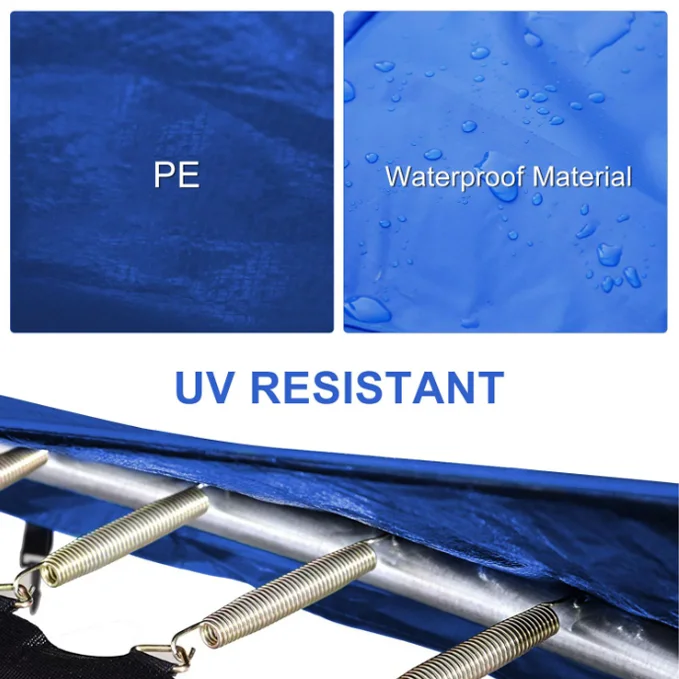 Rectangular Professional Fitness Jumping Bed Outdoor Rebounder Kids Trampoline Park