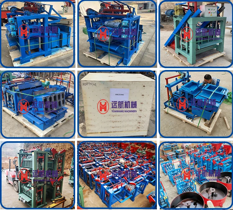Low price brick making machine concrete block fly ash brick machine in cameroon