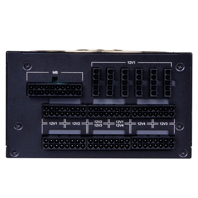 
[DELTA] Rated 850W GM850 Power Supply (80PLUS Platinum/ Full Voltage / Active PFC) High Quality RTS 