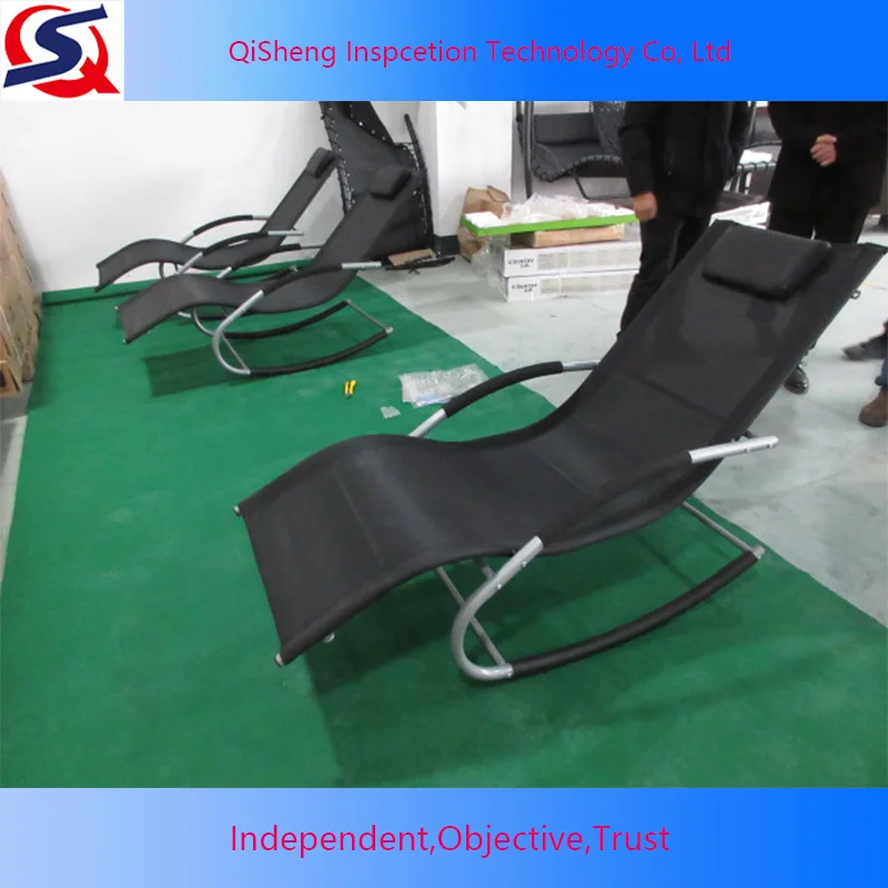 Beach Swing Chair Inspection Service Third Party Company ZheJiang 3rd Party Inspection