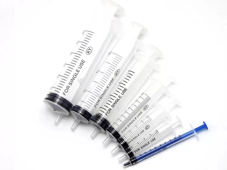 100PCS/Bag 1/2/3/5ML Pipettes Syringe 10ml For Lip Gloss