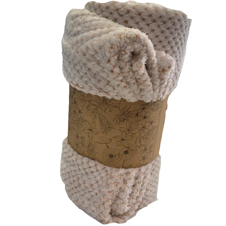 Flannel blanket Explosion Proof Flannel Solid Color Blanket Flannel