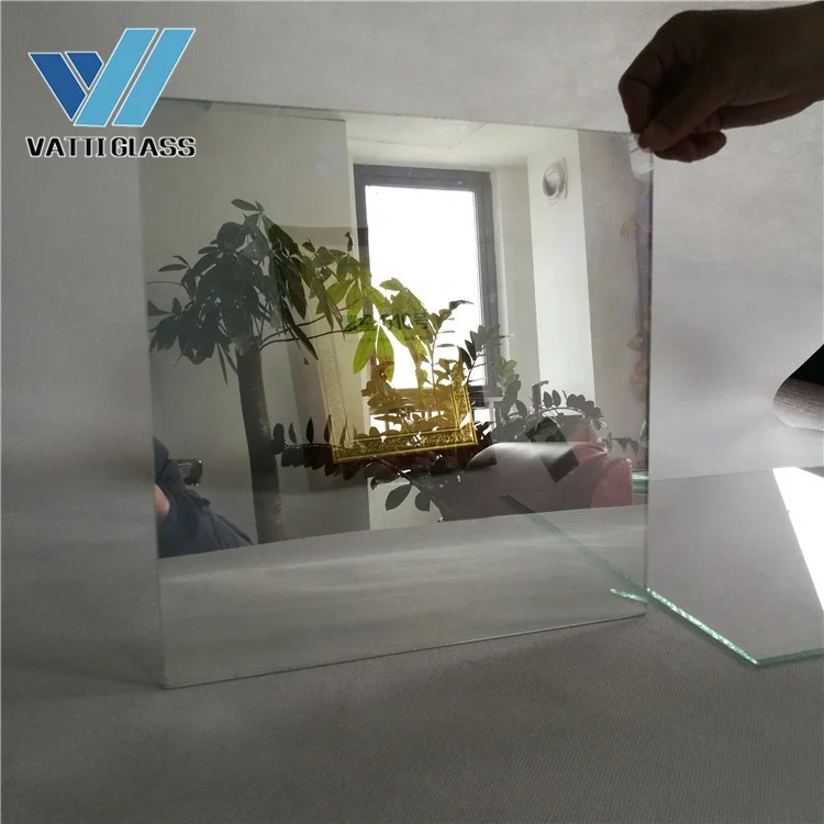 super quality magic mirror Two way mirror glass/TV mirror glass panel