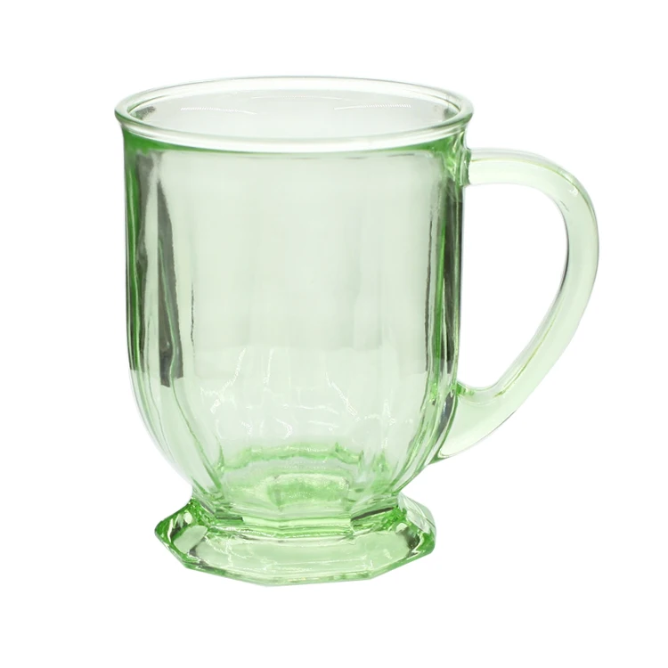 520ml Big glass beer mugs beer glass cup with handle/factory direct sell hot sell wine glasses