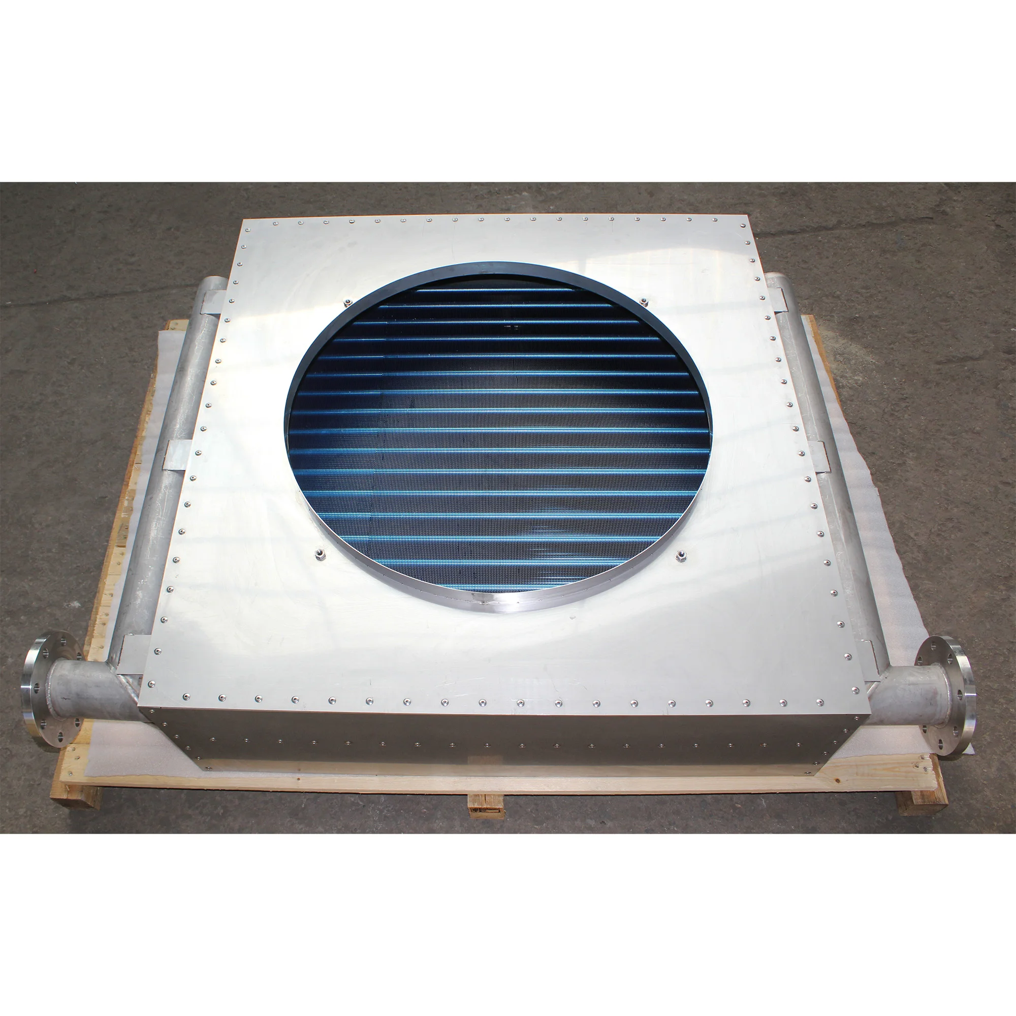 Промышленный охладитель воздуха холодильное оборудование труба из нержавеющей стали алюминиевые плавники конденсатор испаритель теплообменник цена