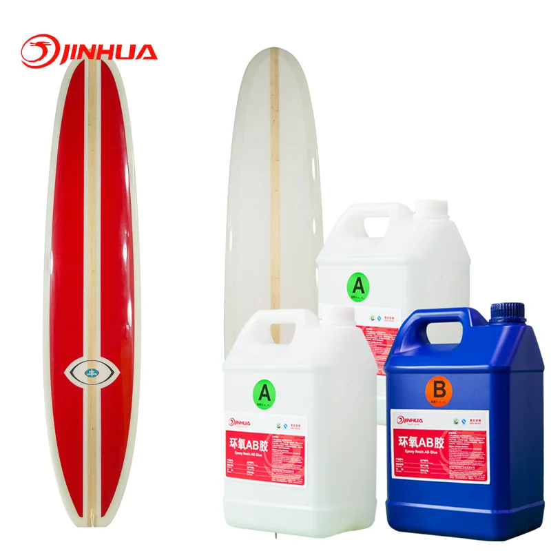 Высококачественная синяя эпоксидная смола Anit-UV для серфинговых досок из углеродного