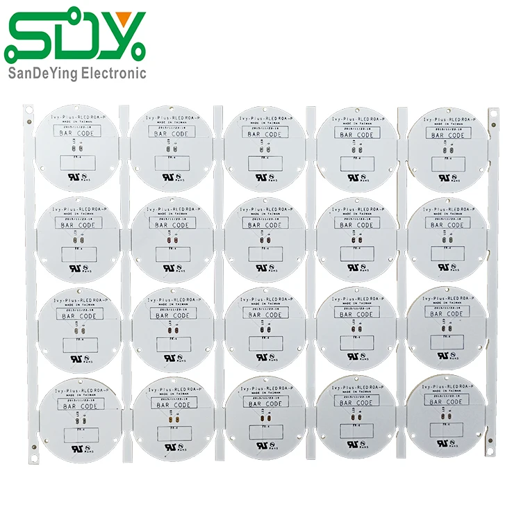 Аварийное освещение печатная плата круглая светодиодная алюминиевая печатная плата