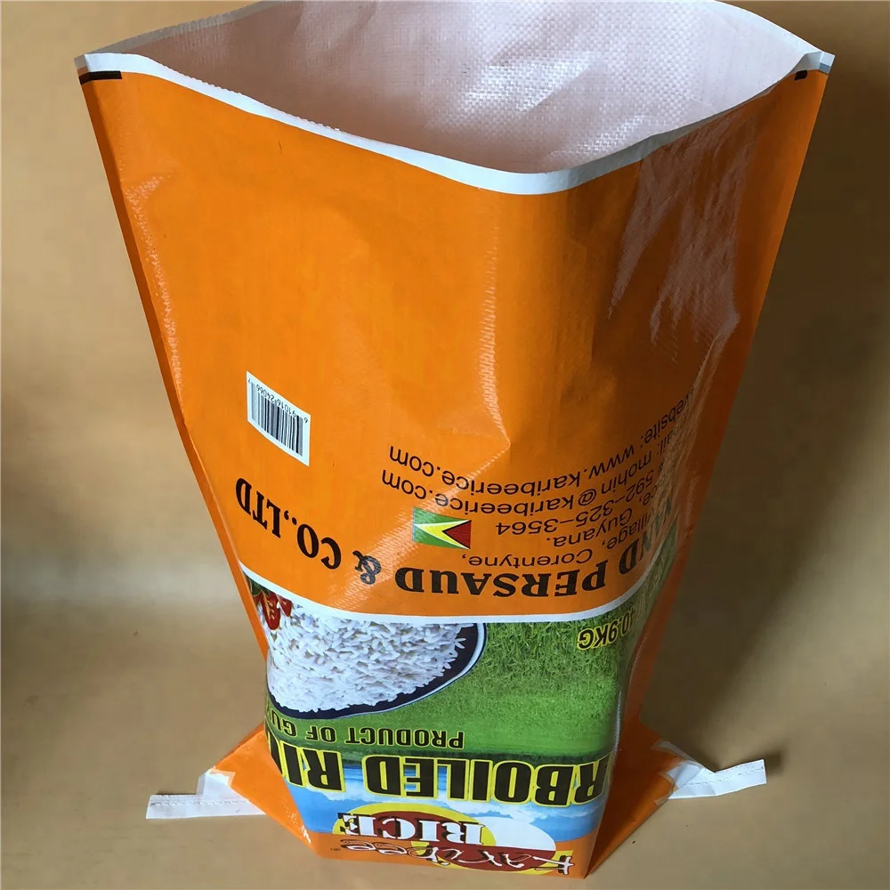 China PP Woven packaging Bag/Sack for 50kg cement,flour,rice,fertilizer,food,feed,sand 55*105cm