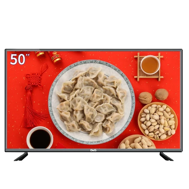 Read to ship 50 inch 1+8G  smart tv 4k ultra hd led display oled tv  android television with whole price