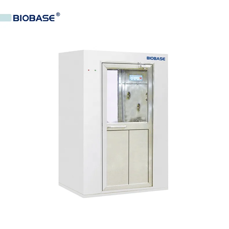 BIOBASE.China Air Shower Air Clean Room AS-1P1S With HEPA Filter Class 100 cleanness Class for biochemical for lab