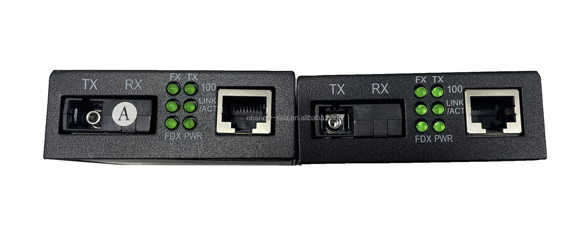 10/100M Single Mode Simplex 3KM Fiber Optic to RJ45 Media Converter