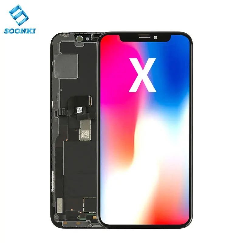 
Free Shipping Original LCD display for iphone X pantallas para celulares lcd oled display for iphone X lcd screen replacement 