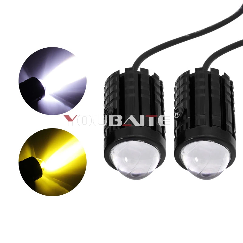 Горячая Распродажа водить мотоцикл Spotlight 6000lm мото фар 12v светодиодные фары Противотуманные пятна головного света система освещения