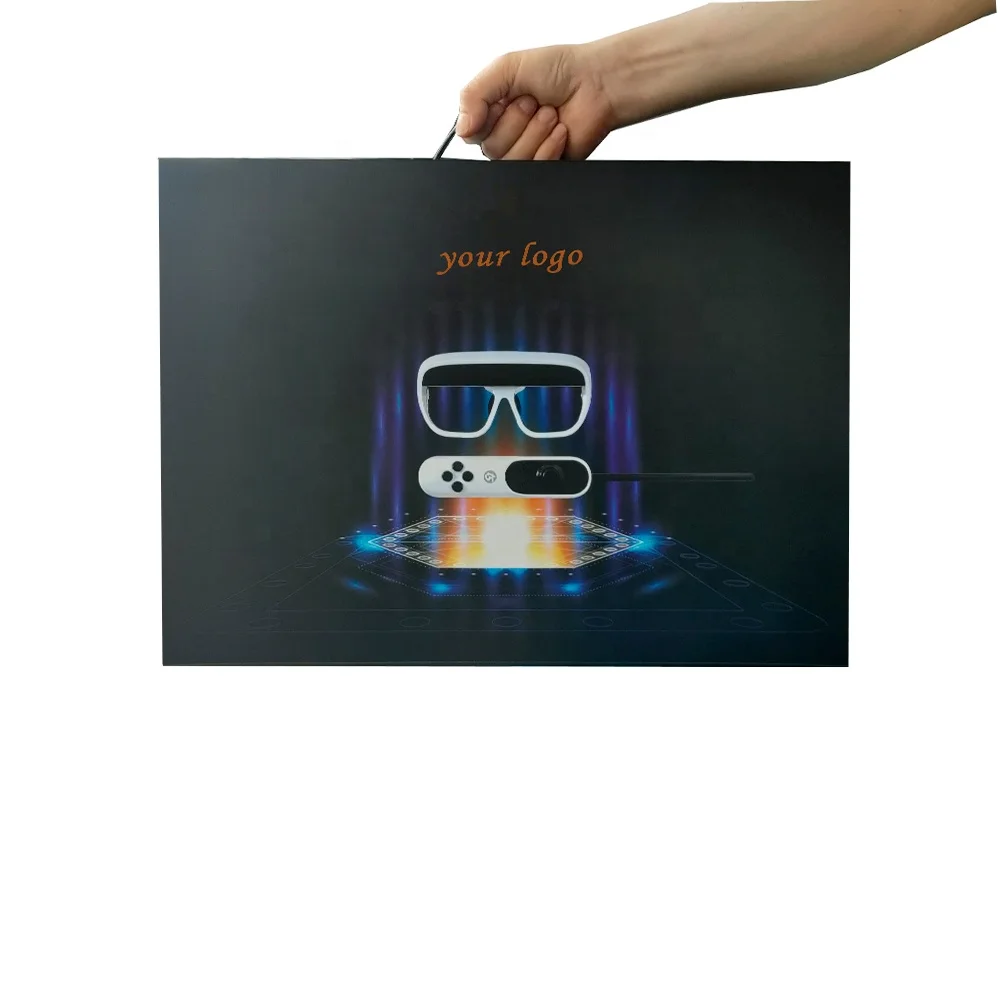 Новый дизайн VR box жесткая коробка и бытовой электроники с ручкой Игровая приставка