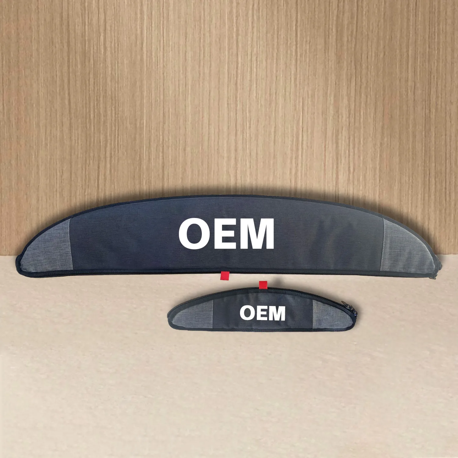 High Quality PVC Surfboard Cover with OEM Logo size Waterproof Rip-Proof Front Rear Wing Bag Hydrofoil Surfing Bag