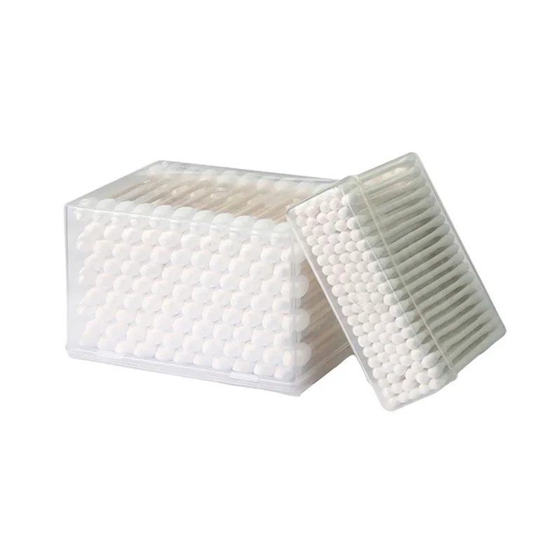 HuiMao bamboo stick cotton ear buds with different packaging